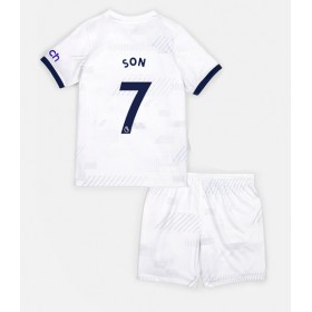 Tottenham Hotspur Son Heung-min #7 Hemmakläder Barn 2023-24 Kortärmad (+ Korta byxor)